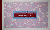 1998 Deluxe Low Red Numbered Uncirculated 5 Note Set