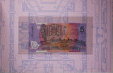 1998 Deluxe Low Red Numbered Uncirculated 5 Note Set
