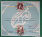 1996 $100 NPA Two Note Collector Portfolio AA96 Red Serials