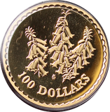 1999 Floral Emblems - Common Health 1/3oz Gold Proof Coin