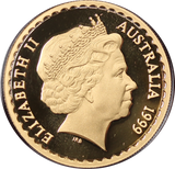 1999 Floral Emblems - Common Health 1/3oz Gold Proof Coin