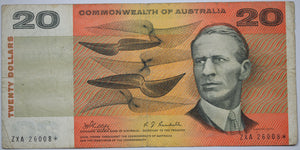 $20 1968 Phillips/Randall Star Replacement Note Fine