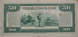 1943 Netherlands East Indies 50 Gulden - Banknote VF