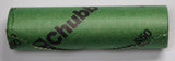 2013 $2 Purple Coronation 60th Anniversary Uncirculated 25-Coin Chubb Roll H/T