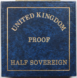 GB 1993 Gold Proof Half Sovereign Coin