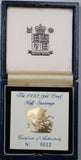 GB 1993 Gold Proof Half Sovereign Coin