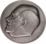 The Sir John Storey Award Uniface Medallion in Silver by Andor Mezaros