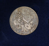 Israel 1989 Bank Hapoalim Jerusalem Official Medal 22g Silver