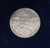 Israel 1989 Bank Hapoalim Jerusalem Official Medal 22g Silver