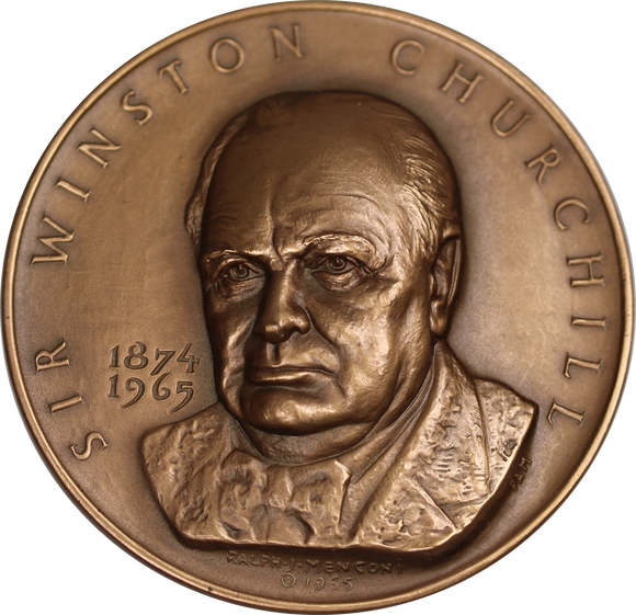 1975 Sir Winston Churchill Bronze Medal