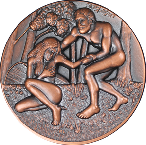 1836-1986 Rescue Of Eliza Fraser Bronze Medal