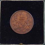 1907 Melbourne First Exhibition of Women’s Work Bronze Medal in Presentation Box