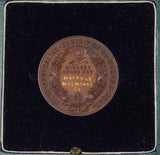 1907 Melbourne First Exhibition of Women’s Work Bronze Medal in Presentation Box