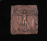 1982 Enzo Plazzotta "Leonardo" Bronze Plaque Limited #13 of 100