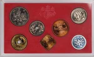 1988 Japan Mint Bureau Coin Set