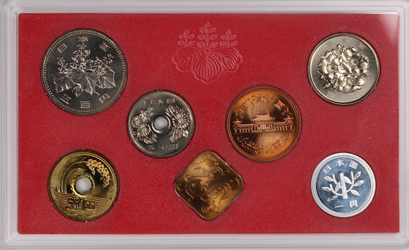 1988 Japan Mint Bureau Coin Set