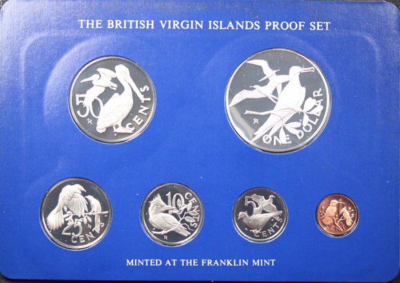 1975 British Virgin Islands Proof Set