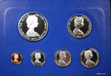 1975 British Virgin Islands Proof Set
