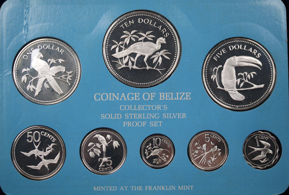 1975 Belize Proof Set