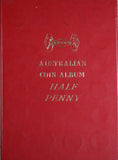 Halfpenny Collection in Red Hendo Album (Missing 1923)