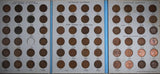 Halfpenny Collection in Red Hendo Album (Missing 1923)