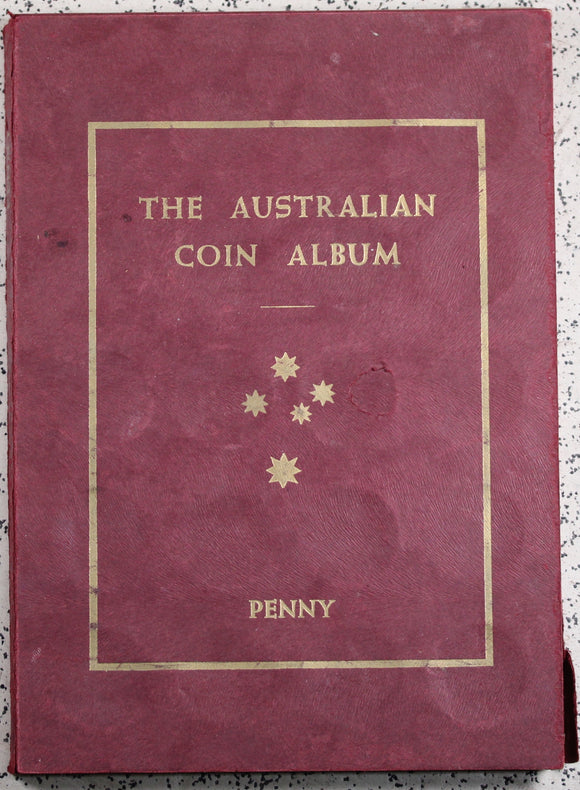 Complete Penny Collection in Album (Missing 1930)