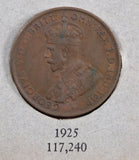 Complete Penny Collection in Album (Missing 1930)