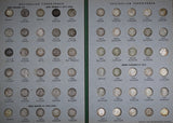Threepence Collection in Green Hendo Album