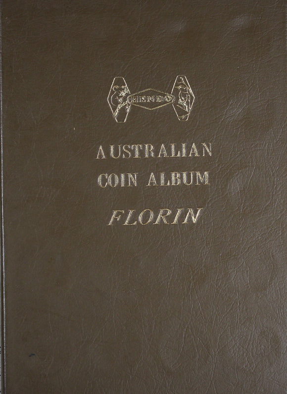 Florin Collection in Hendo Album (Missing 1932, 1933 and Centenary)