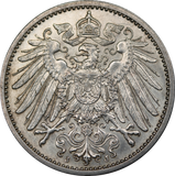 1913 Germany Wilhelm II 1 Mark aUNC