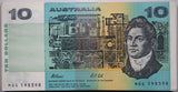 1991 $10 Australian Paper Note Bundle of 100 Fraser/Cole With PIL UNC