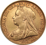 1896 Melbourne Mint Gold Sovereign aEF
