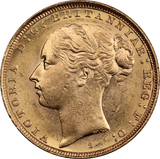 1882 Sydney Mint Gold Sovereign aUNC