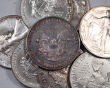 USA 1991 Silver Eagle Toned Bullion Coin