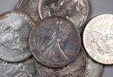 USA 1991 Silver Eagle Toned Bullion Coin