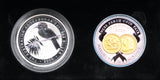 2000 Australian Kookaburra 2oz Silver Coin & Medallion Set - Perth Coin Fair