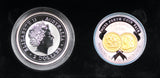 2000 Australian Kookaburra 2oz Silver Coin & Medallion Set - Perth Coin Fair
