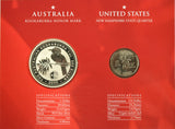 2000 Kookaburra 1oz Silver Coin Honour Mark Collection - New Hampshire