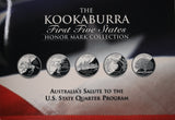 1999 Kookaburra 2oz Silver Coin Honour Mark Collection - First Five States