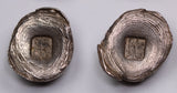 Late 19th Century China Yunnan Style Sycee Set of 8 Silver Ingots
