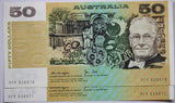 1979 $50 Knight/Stone Banknotes Consecutive Pair gEF/aUNC