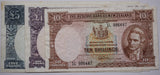 New Zealand 10 Shilling, One Pound and Five Pound Trio of Notes VF