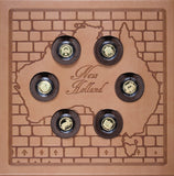 2011 Convict Past Proof Set of 6x 1/25oz Gold Coins