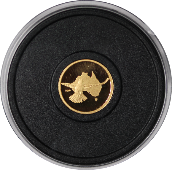2002 Australia 1/20oz Gold Kookaburra Coin