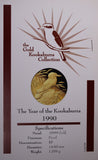 1990 Australia 1/20oz Gold Kookaburra Coin