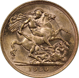 1930 Perth Mint Gold Sovereign EF