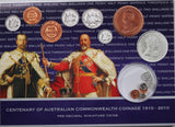2010 Centenary of Australian Commonwealth Coinage - Pre Decimal Miniature Coins