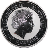 2000 Series I Lunar Year of the Dragon 1 Kilo Silver Bullion Coin