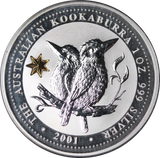 2001 1oz Silver Kookaburra Federation Privy Mark Coin