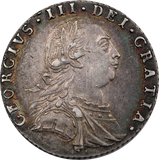 1787 GB George III Silver Sixpence aUNC